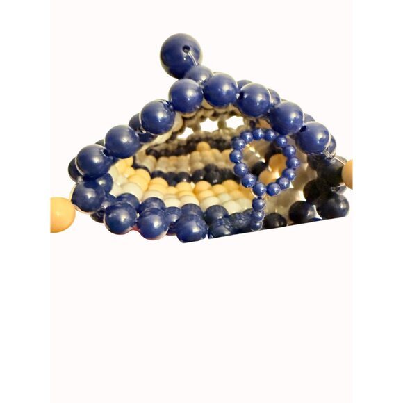 PrimeConnect Beaded Crossbody Pouch Smartphones Blue Gray Boho Y2K Phone Fashion - Picture 7 of 16